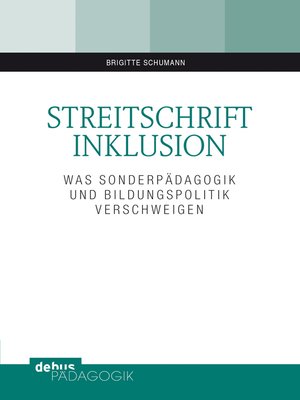 cover image of Streitschrift Inklusion